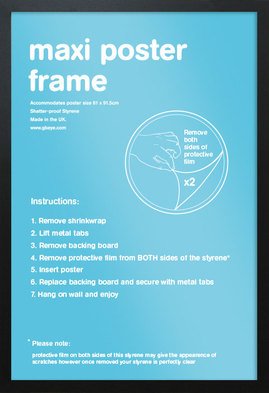 Maxi Poster Frames.