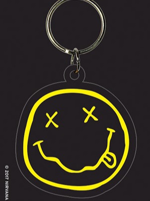 NIRVANA Rubber Keychain