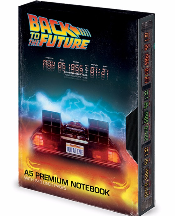 BACK TO THE FUTURE Premium Notebook
